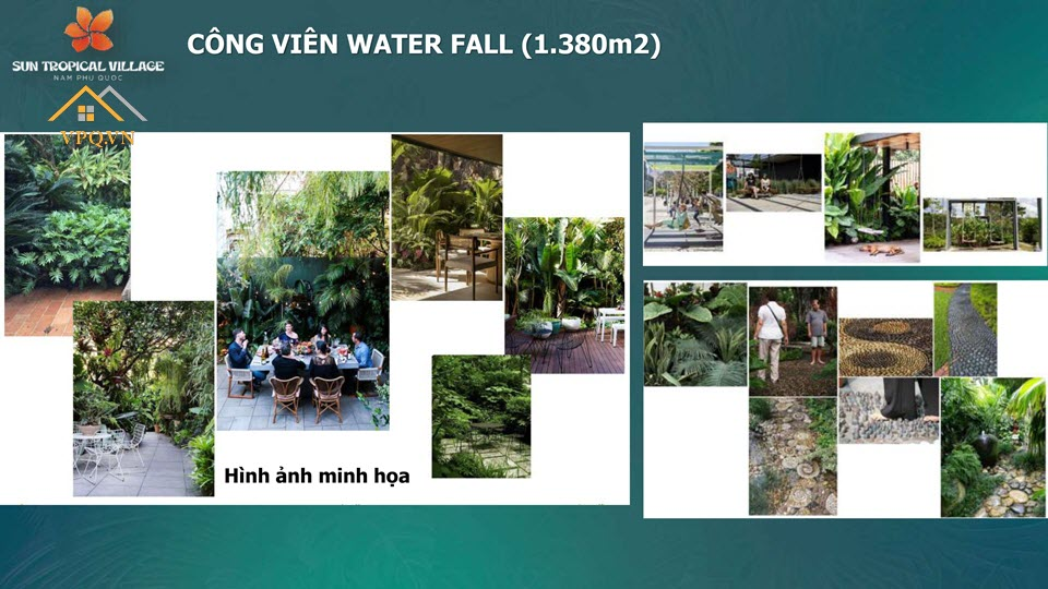 Hình ảnh minh họa công viên Waterfall
