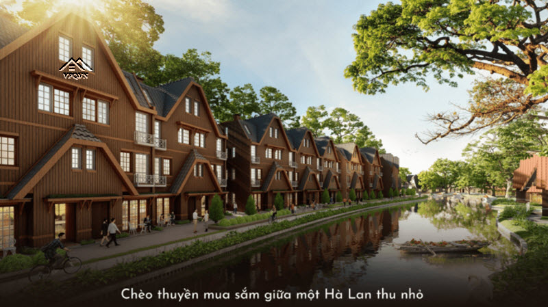 Trèo thuyền mua sắm tại Hà Lan thu nhỏ