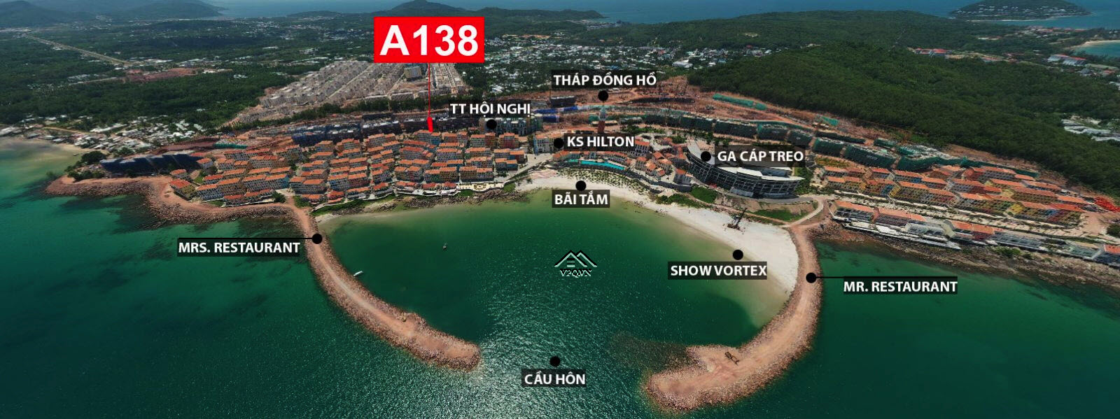 AMA138 - Shophouse The Center sở hữu lâu dài, view trực diện biển