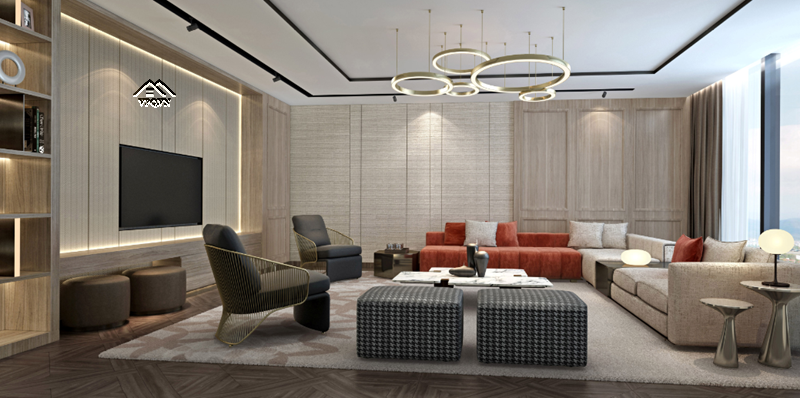 Phối cảnh căn hộ trong tổ hợp Tây Hồ View