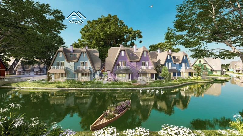 Biệt thự Làng Hà Lan khu đô thị xanh Ecopark
