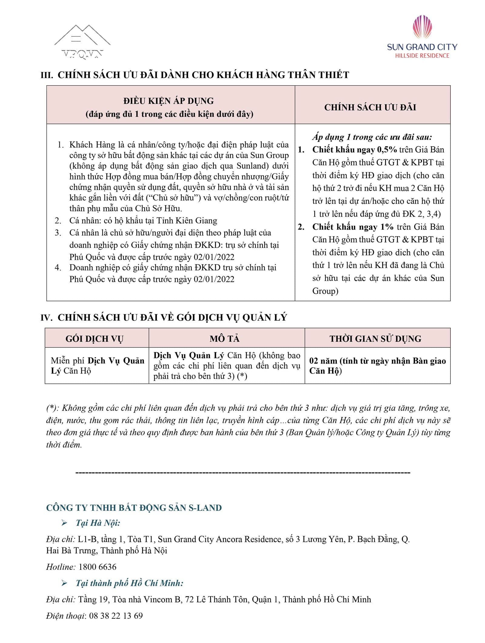Ch&iacute;nh s&aacute;ch b&aacute;n h&agrave;ng căn hộ Hillside Ph&uacute; Quốc - Trang 3
