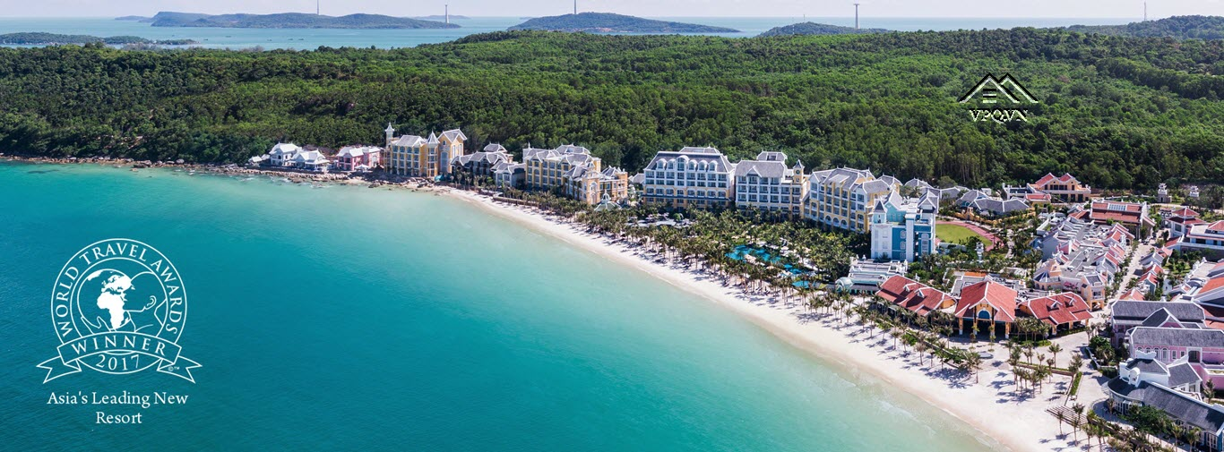 Kiến trúc ấn tượng của khu nghỉ dưỡng JW Mariott Phu Quoc được thiết kế bởi kiến trúc sư nổi tiếng Bill Bensley.