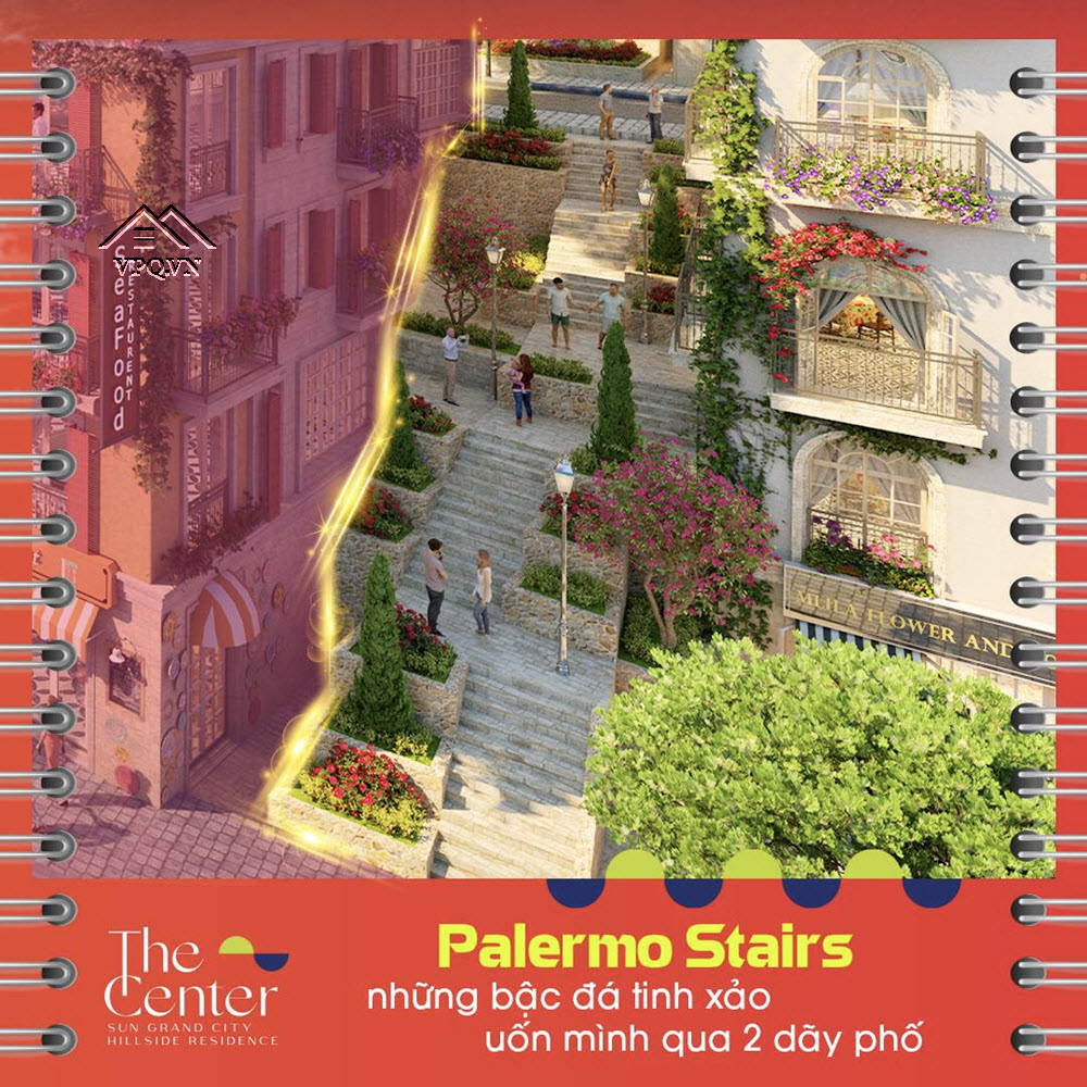 Palermo Stairs The Center Địa Trung Hải