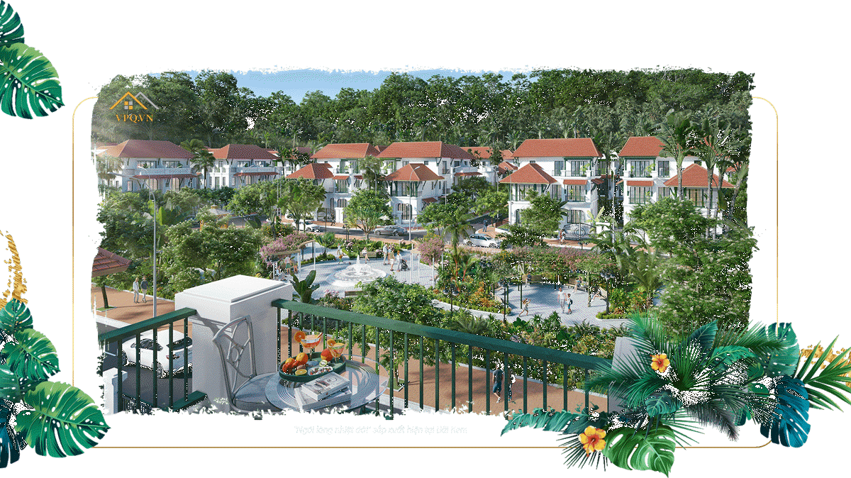 Biệt thự Sun Tropical Village theo phong cách Tropical Indochine