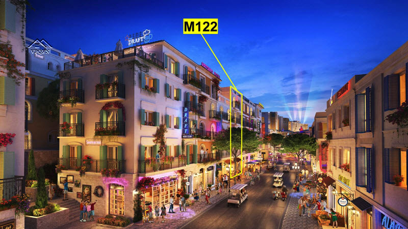 M122 - Shophouse The Center Địa Trung Hải Phú Quốc