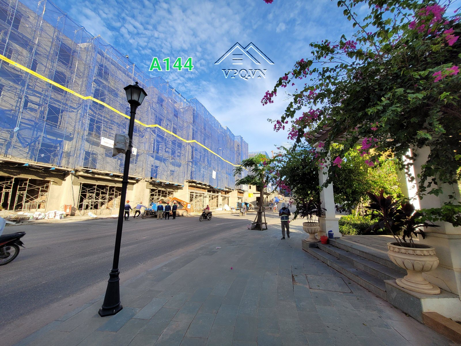 Trục đường Amalfi Shophouse The Center Địa Trung Hải