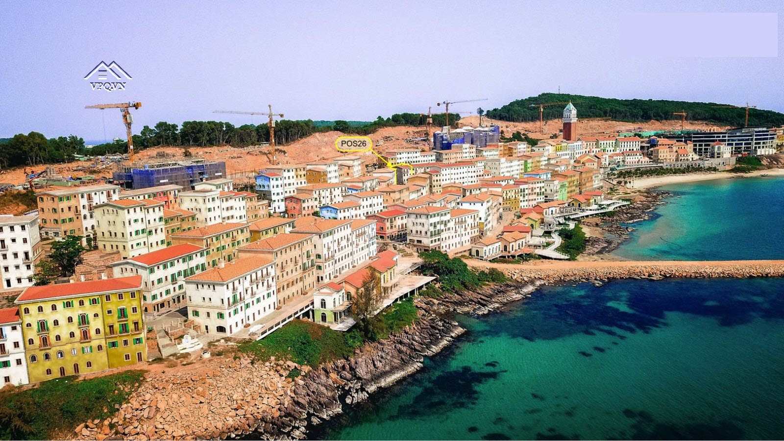 Shophouse POS26 nổi bật view biển hiếm ho tại đường POSITANO