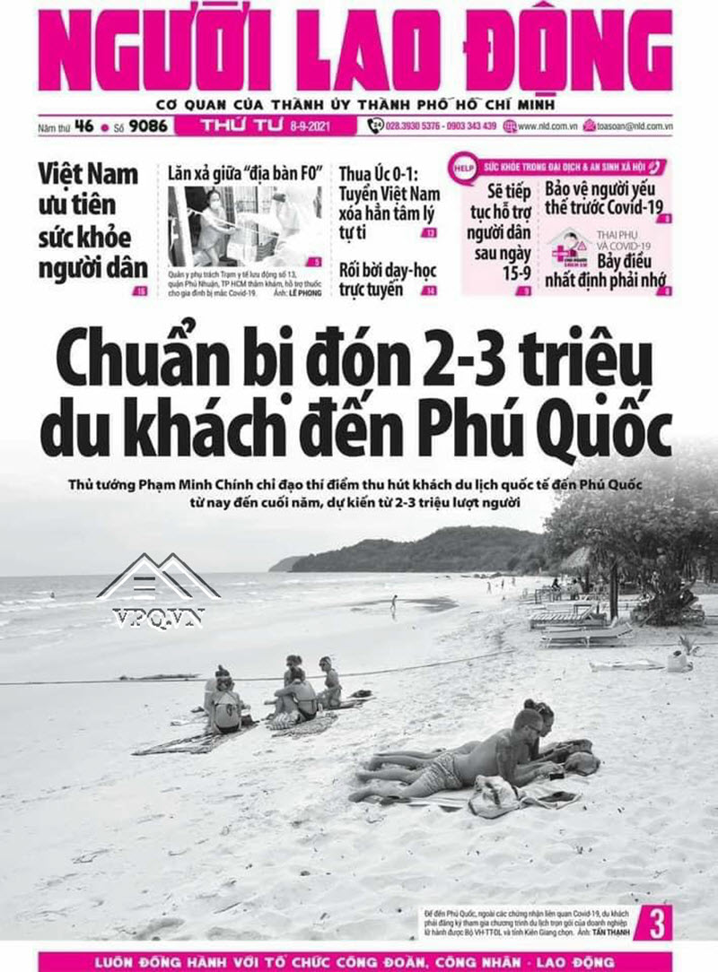 Phú Quốc chuẩn bị đón 2,3 triệu lượt khách du lịch 2021