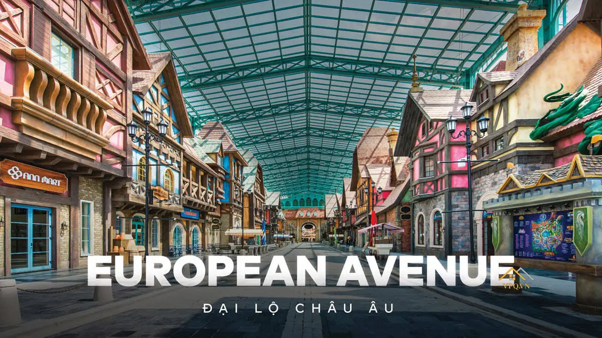 Shophouse đại lộ Châu Âu - Eropean Avenue