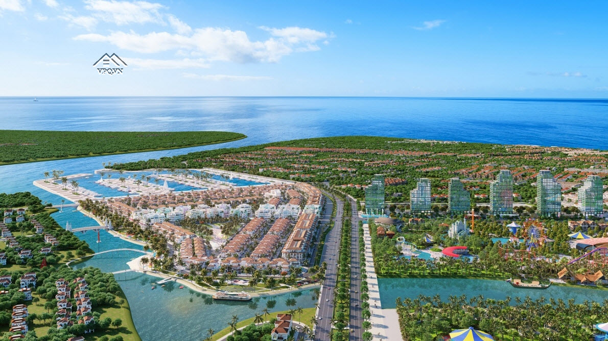 Thành phố nghỉ dưỡng ven sông đa sắc màu Sun Riverside Village