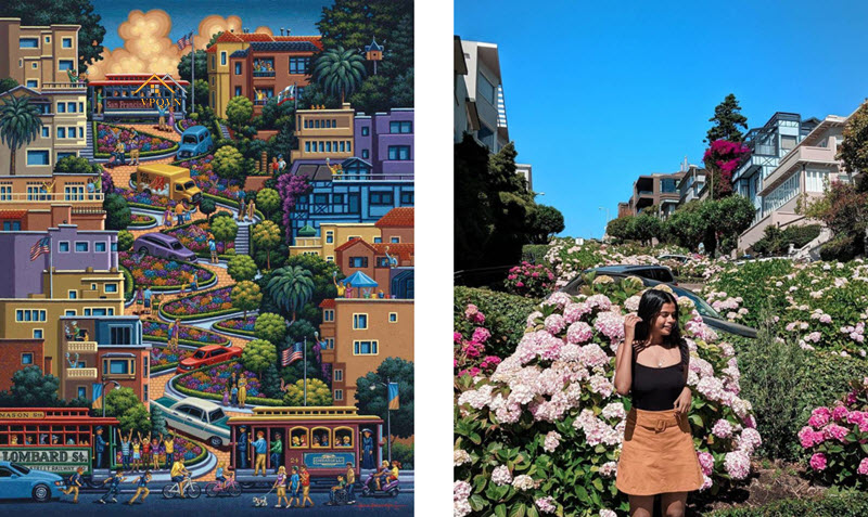Niềm cảm hứng Lombard Street để xuất hiện Thang Rồng Địa Trung Hải Ph&uacute; Quốc