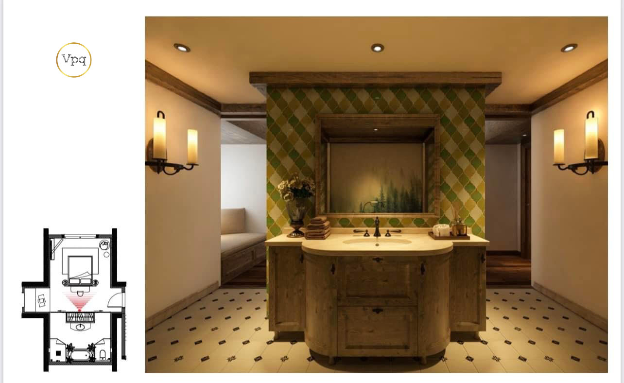 Thiết kế ph&ograve;ng l&agrave;m việc song lập biệt thự Serena Valley Thanh Lanh