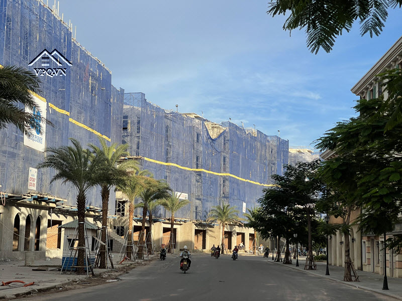 Đường Amalfi tại phân khu The Center sẽ hoàn thiện đầu tiên