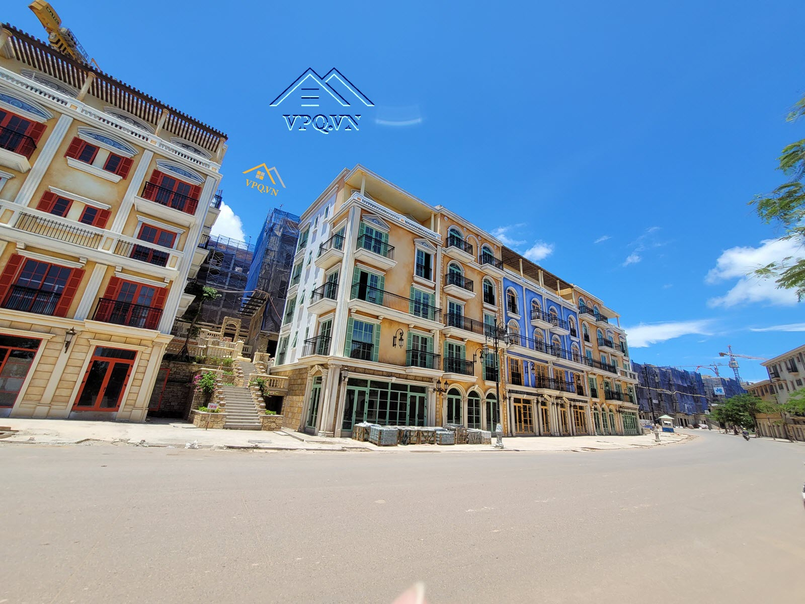 Tiến độ Shophouse The Center Phú Quốc tháng 9/2021