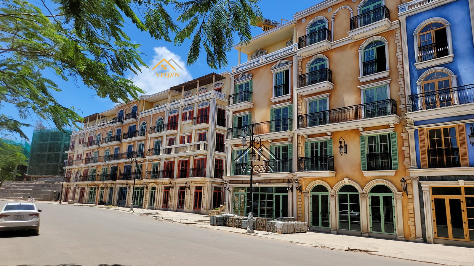 Các kiểu mặt tiền Shophouse The Center tháng 9/2021