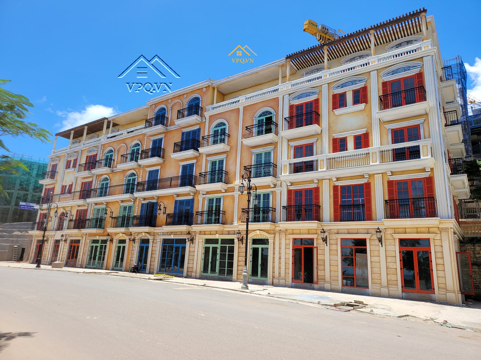 Tiến độ Shophouse The Center tháng 9/2021