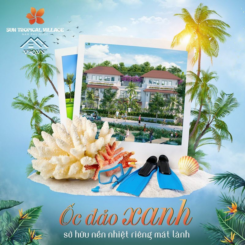 Phân khu Tropical Park của "Làng nhiệt đới" gây bão Phú Quốc