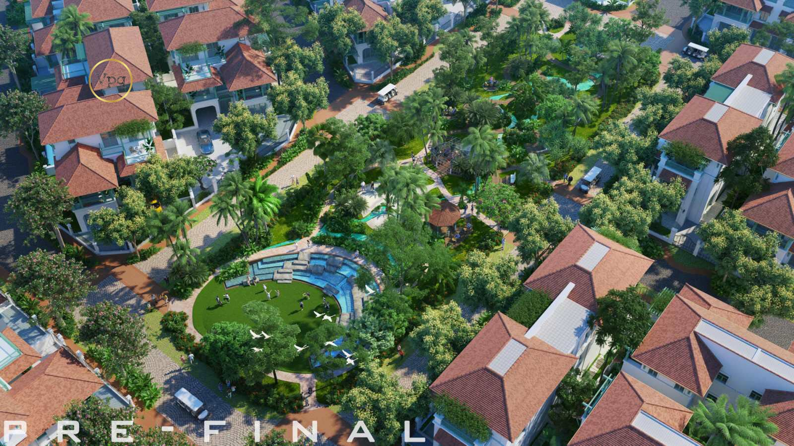 V511 thừa hưởng mảng xanh của Công viên Hill trail ngập ngàn cây xanh mỗi ngày