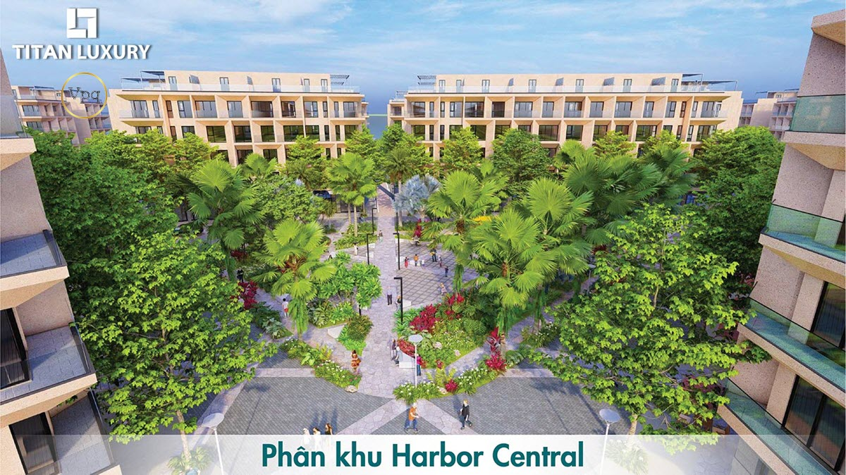 Phân khu shophouse Harbor Central