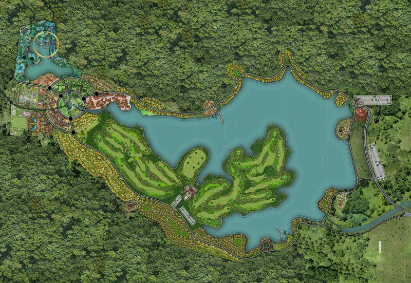 Quy hoạch tổng thể kiến tr&uacute;c cảnh quan dự &aacute;n khu sinh th&aacute;i nghỉ dưỡng Serena Valley