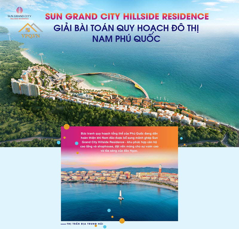 Sun Grand City Hillside Residence lời giải cho b&agrave;i to&aacute;n quy hoạch đ&ocirc; thị Nam Ph&uacute; Quốc