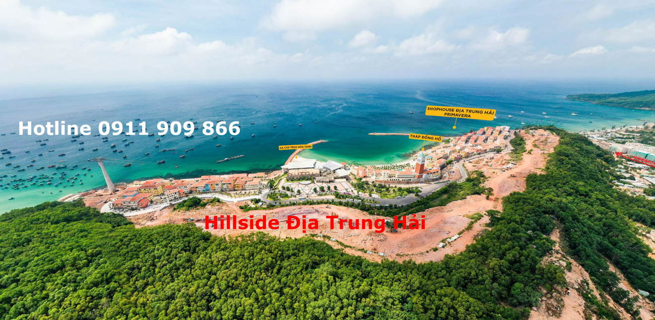 Tầm view khoáng đạt trực diện biển từ căn hộ Hillside Địa Trung Hải