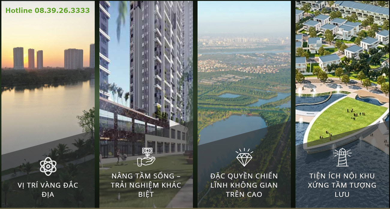 Hình ảnh minh họa chung cư The Island Bay Ecopark