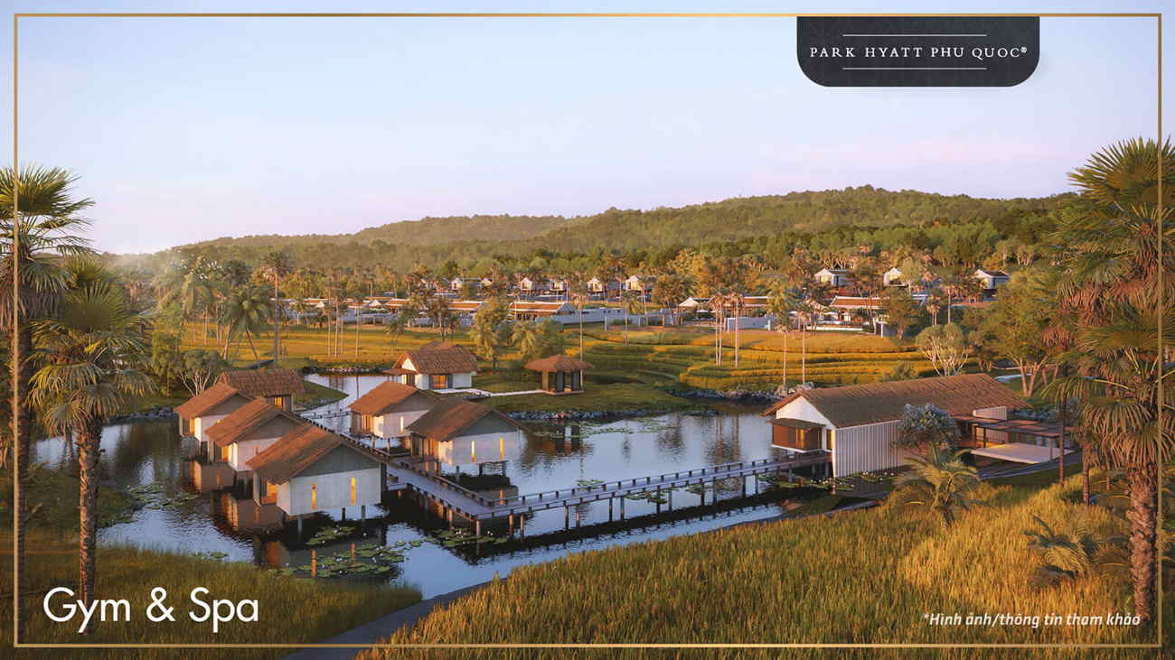 Khu ph&ograve;ng Gym & Spa của dự &aacute;n Park Hyatt Phu Quoc