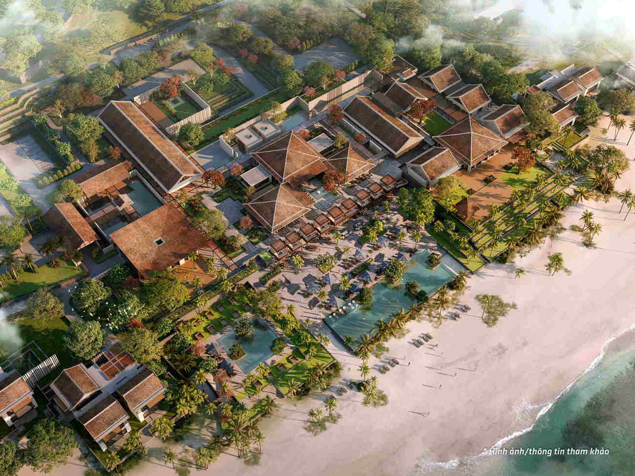 Biệt thự nghỉ dưỡng trực diện hướng biển