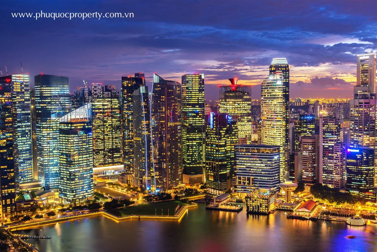 Singapore nổi tiếng với những tòa cao ốc chọc trời (Ảnh Shutterstock)