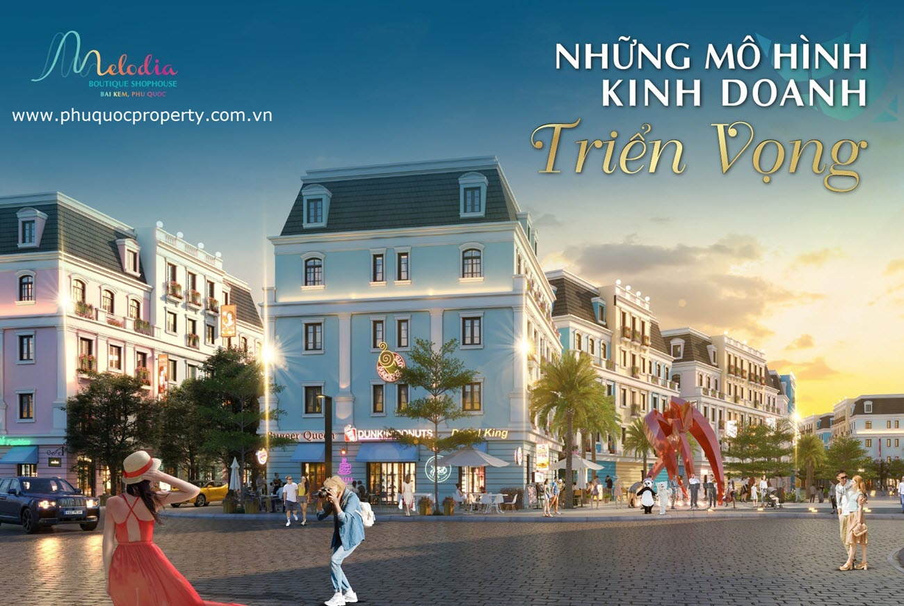 Phối cảnh Melodia Boutique Shophouse
