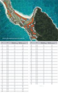 Mặt bằng vị trí biệt thự song lập B-DN Premier Village Phu Quoc Resort