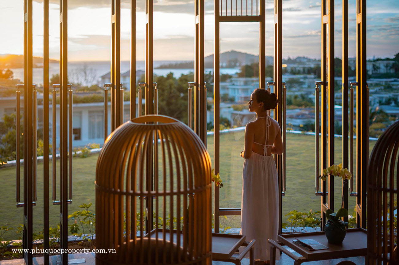 Hoàng hôn từ khu vực Spa Premier Village Phu Quoc Resort