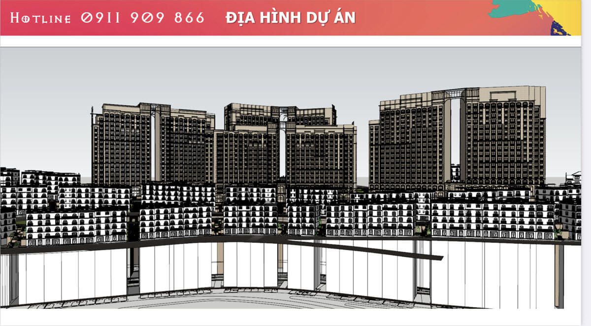 Địa hình Shophouse Center Địa Trung Hải từ căn Amalfi 76 - 18